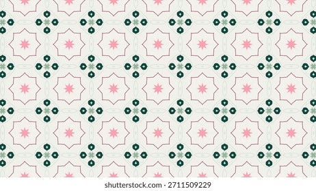Design de padrão sem emenda floral bonito para a indústria têxtil e da moda.