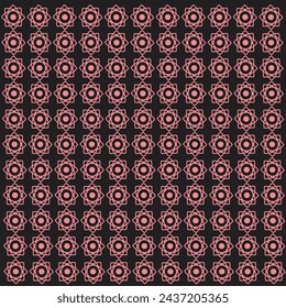 Beautiful floral vector pattern. Colorful textile pattern