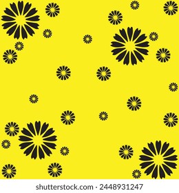 Beautiful floral vector pattern. Colorful textile pattern. 
