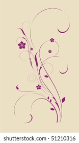 Beautiful flores background