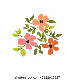 Beautiful Flower Arrangement Vector Image