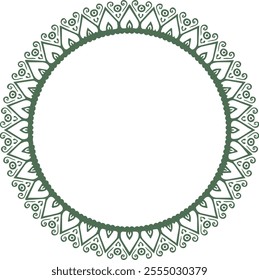 Beautiful flower art and mandala vector design