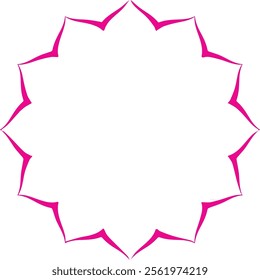 Beautiful flower art and mandala vector design