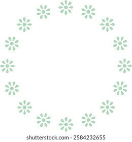 Beautiful flower art and mandala vector design