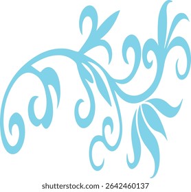Beautiful flower art and mandala vector design