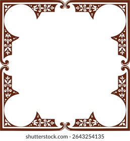 Beautiful flower art and mandala vector design