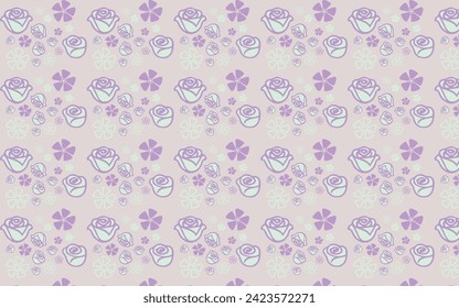 beautiful flower background, aesthetic floral background to print on anything 