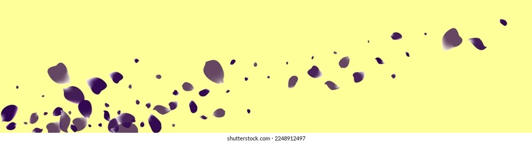 Beautiful Flower Blur Vector Yellow Panoramic Background. Dutch Petal Cover. Yellow Tulip Magenta Design. Delicate Floral Beauty Pattern.