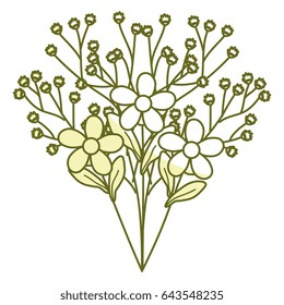 beautiful Flower decoration icon