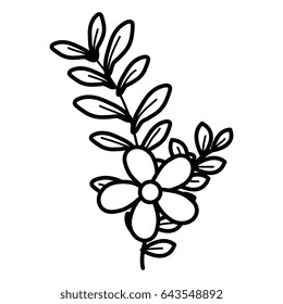 beautiful Flower decoration icon