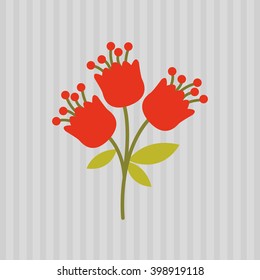 beautiful flower  design 