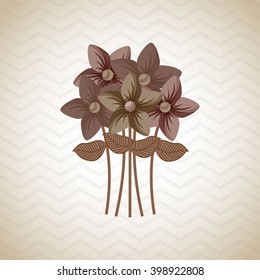 beautiful flower  design 