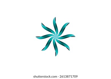 beautiful flower design of different color in white background
