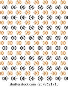 Beautiful Flower Design Pattern, Flower Background, Wallpaper, Fabric Print