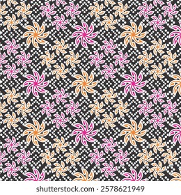 Beautiful Flower Design Pattern, Flower Background, Wallpaper, Fabric Print
