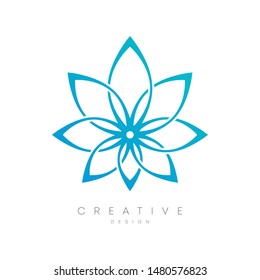 Beautiful flower designs with unique and creative leaves.