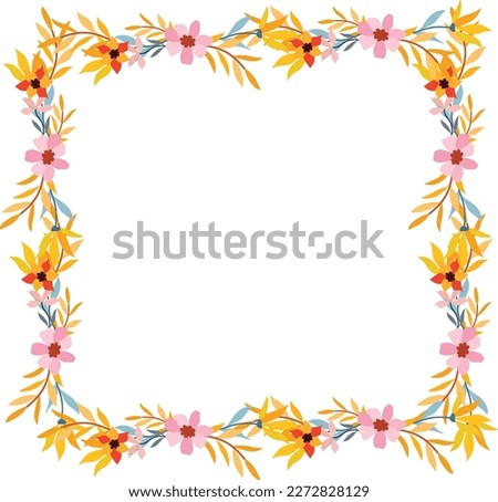 Beautiful Flower Full Frame Illustration
