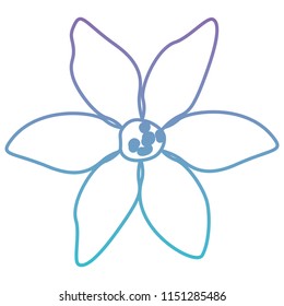 beautiful flower garden icon