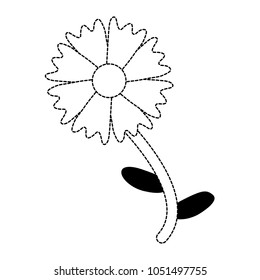 beautiful flower icon 