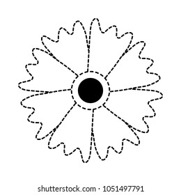 beautiful flower icon