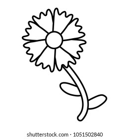 beautiful flower icon 