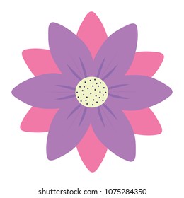 beautiful flower icon