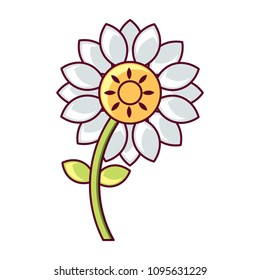 beautiful flower icon