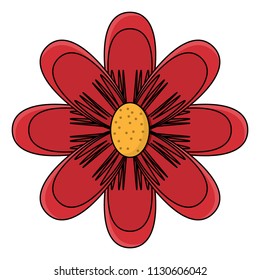 beautiful flower icon