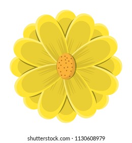 beautiful flower icon
