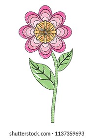 beautiful flower icon