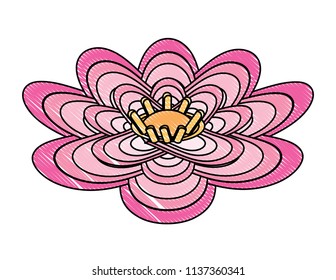 beautiful flower icon