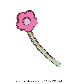 beautiful flower icon 