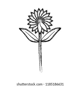 beautiful flower icon
