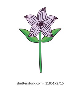 beautiful flower icon