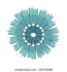 beautiful flower icon