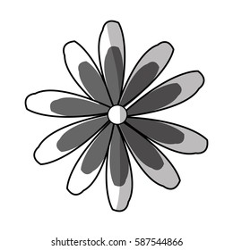 beautiful flower icon