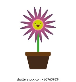 beautiful flower icon