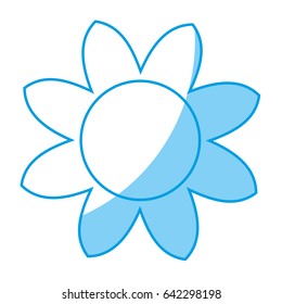 beautiful flower icon