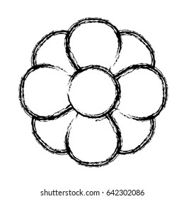beautiful flower icon