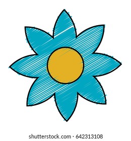 beautiful flower icon