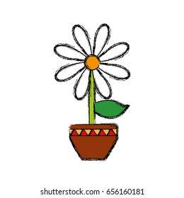 beautiful flower icon