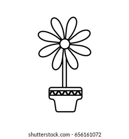 beautiful flower icon