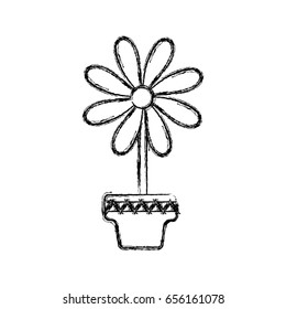 beautiful flower icon
