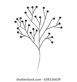 beautiful flower icon