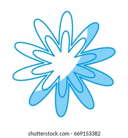 beautiful flower icon