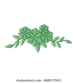 beautiful flower icon