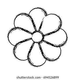 beautiful flower icon