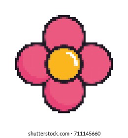 beautiful flower icon