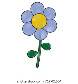 beautiful flower icon