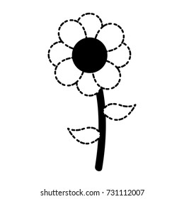 beautiful flower icon
